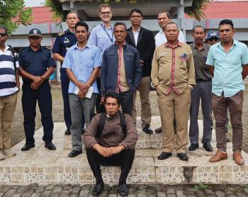Meeting with local authorities