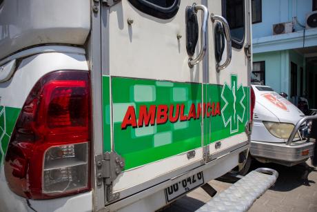 an ambulance